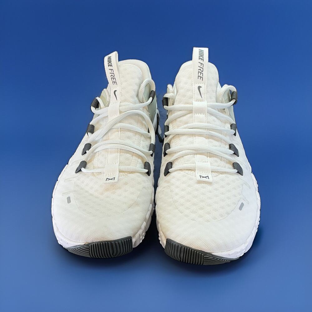Size 11 - Nike Free Metcon 5 White Bright Mandarin - Picture 3 of 7